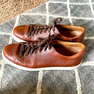 Men’s brown leather Trask sneakers in size‎ 11